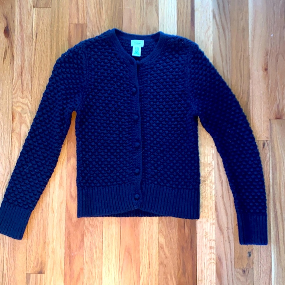 L.L.Bean Wool Cardigan